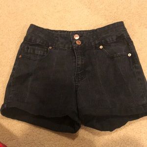 High waisted shorts